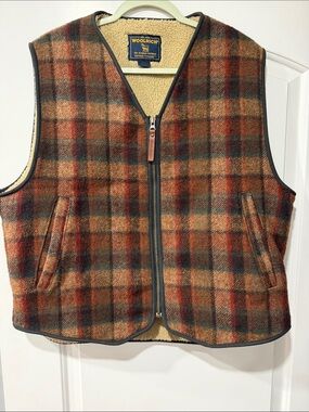 Woolrich lined vest